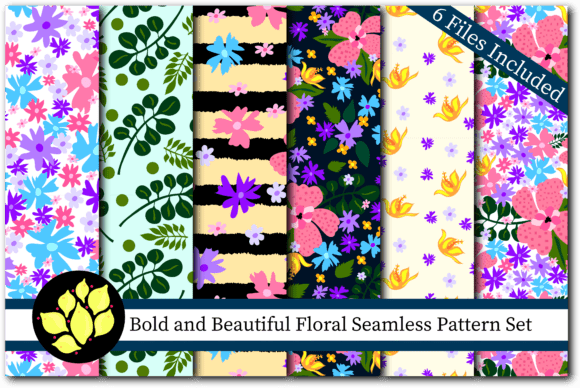 BOLD and BEAUTIFUL SEAMLESS PATTERN SET: A Creative Revolution in Design