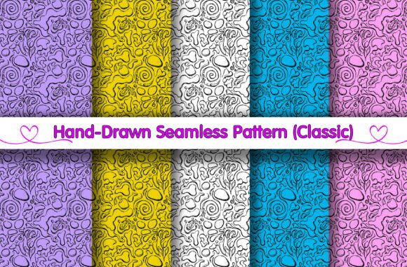 Hand-Drawn Seamless Pattern Classic: A Strategic Design Asset for Creatives and Businesses