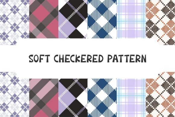 Soft Checkered Pattern